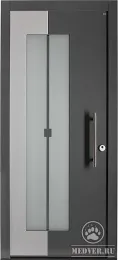 Недорогая металлическая дверь-42
